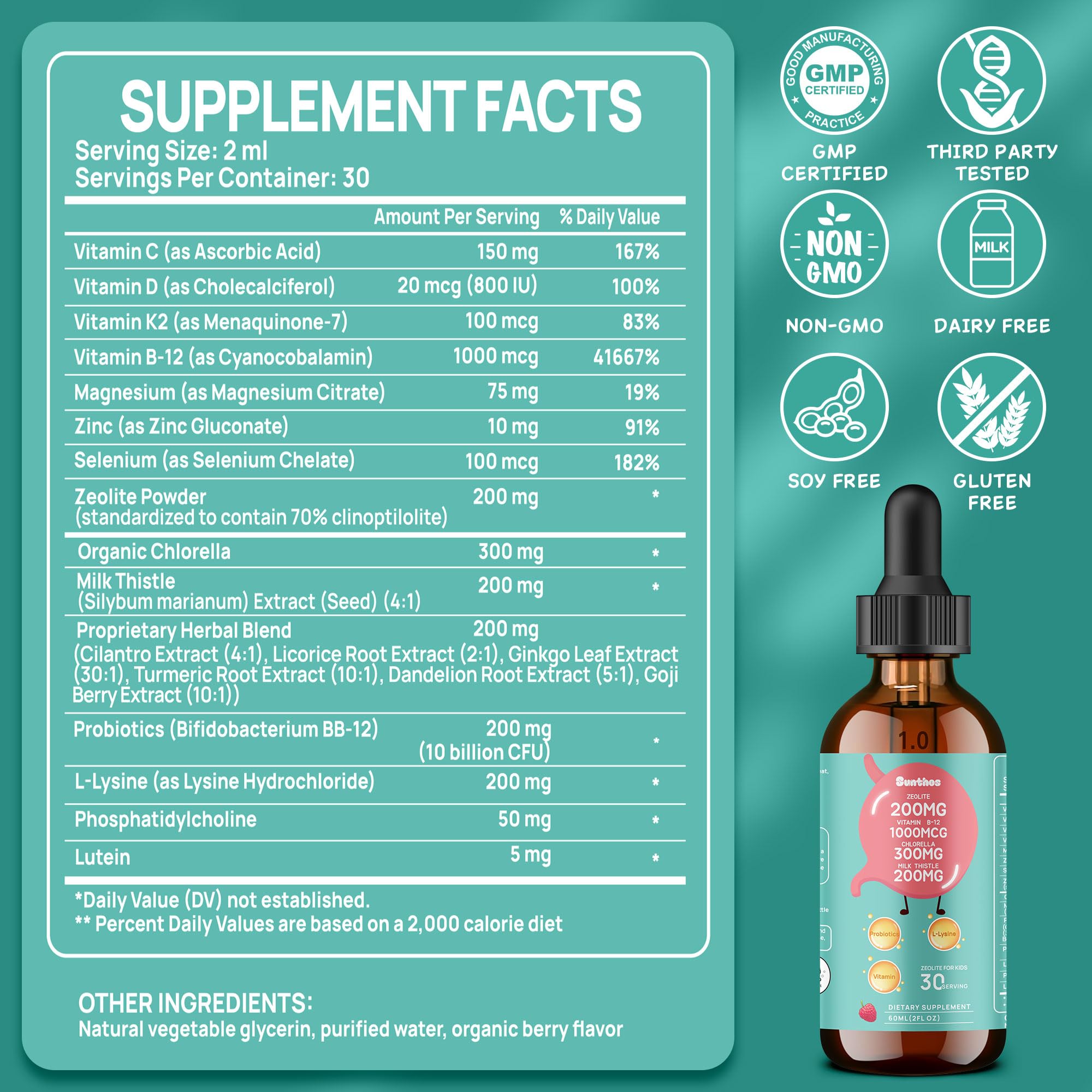 Immune and gut support illustration for kids
