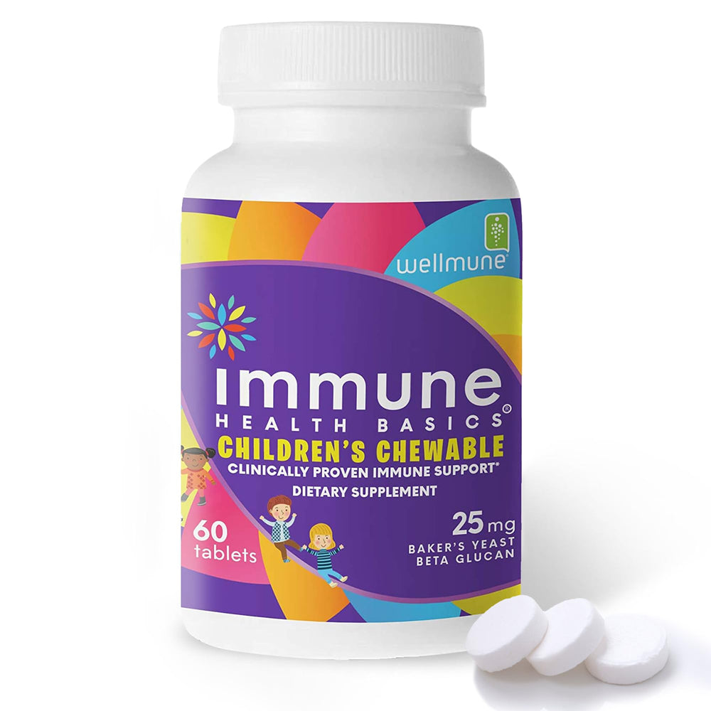 Immune Health Basics box featuring Wellmune beta glucan for kids