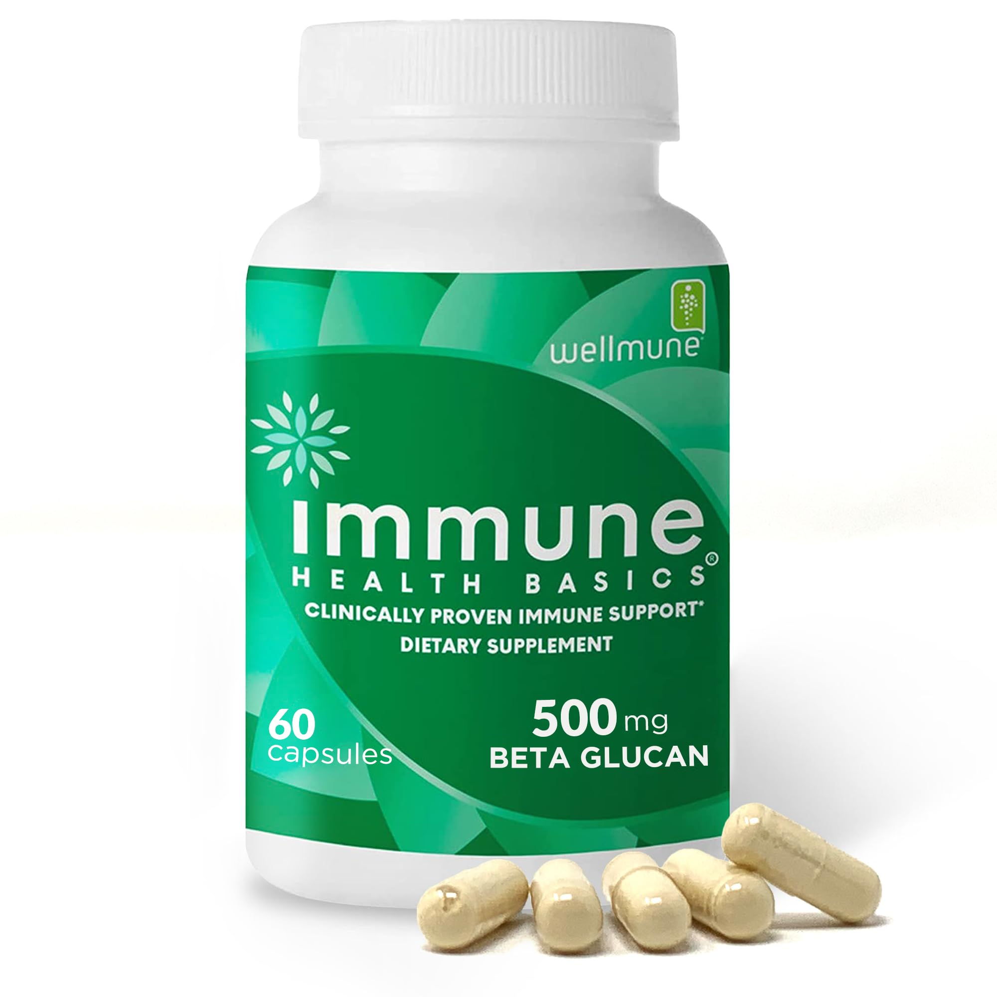 Front view of Immune Health Basics Ultra Strength Immunity bottle