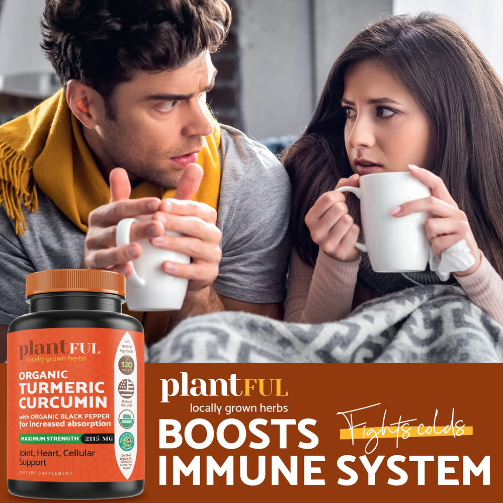 Immune health support with turmeric
