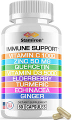 8 in 1 Immune Support bottle front view