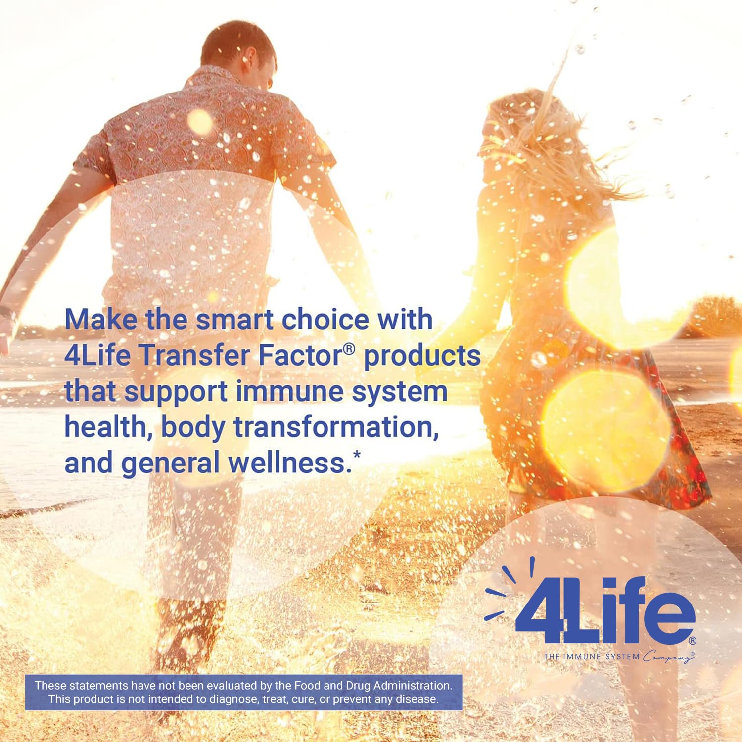 Immune support banner showcasing 4Life Transfer Factor Plus