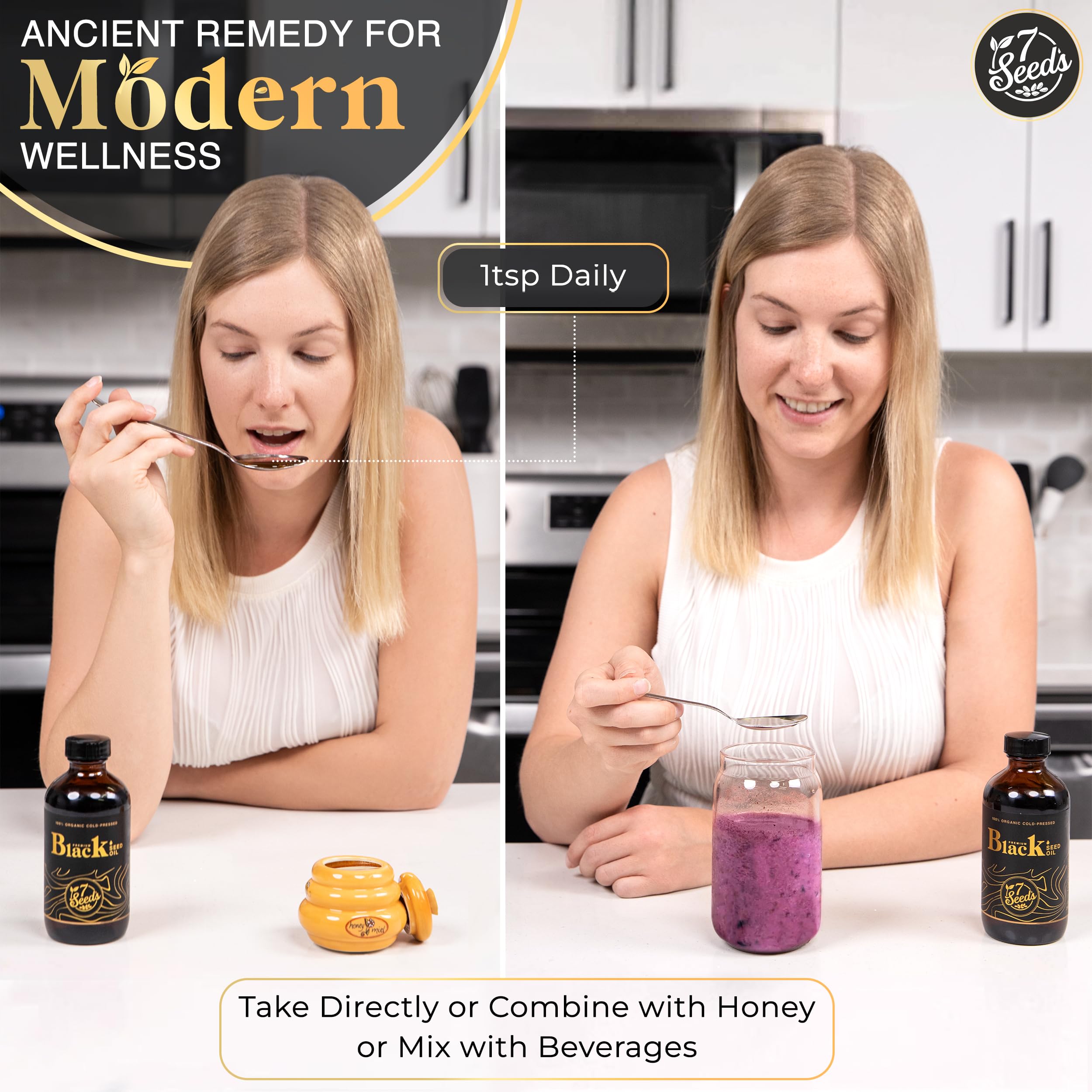 Graphic illustrating immune system support from black seed oil