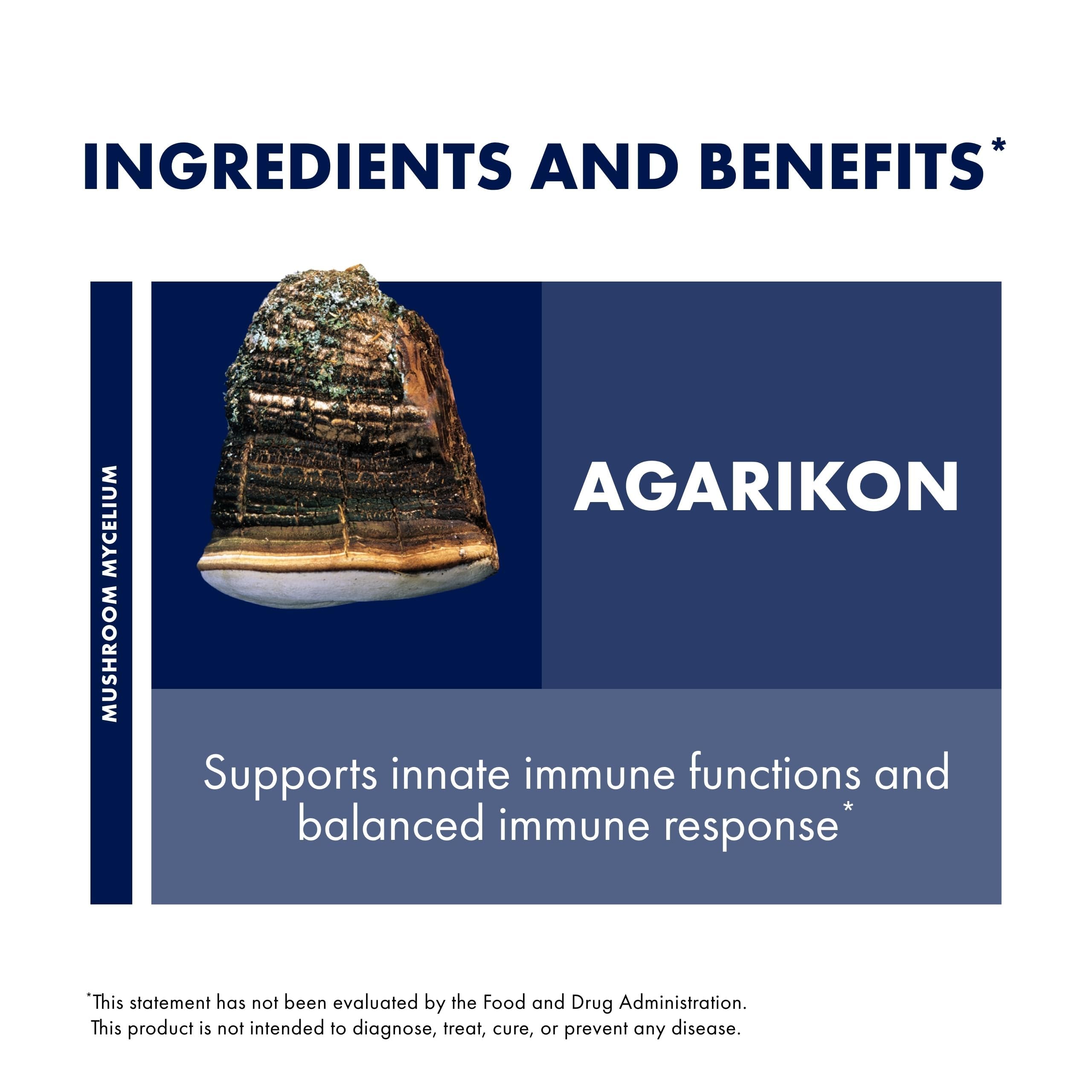 Concept image of immune support capsules