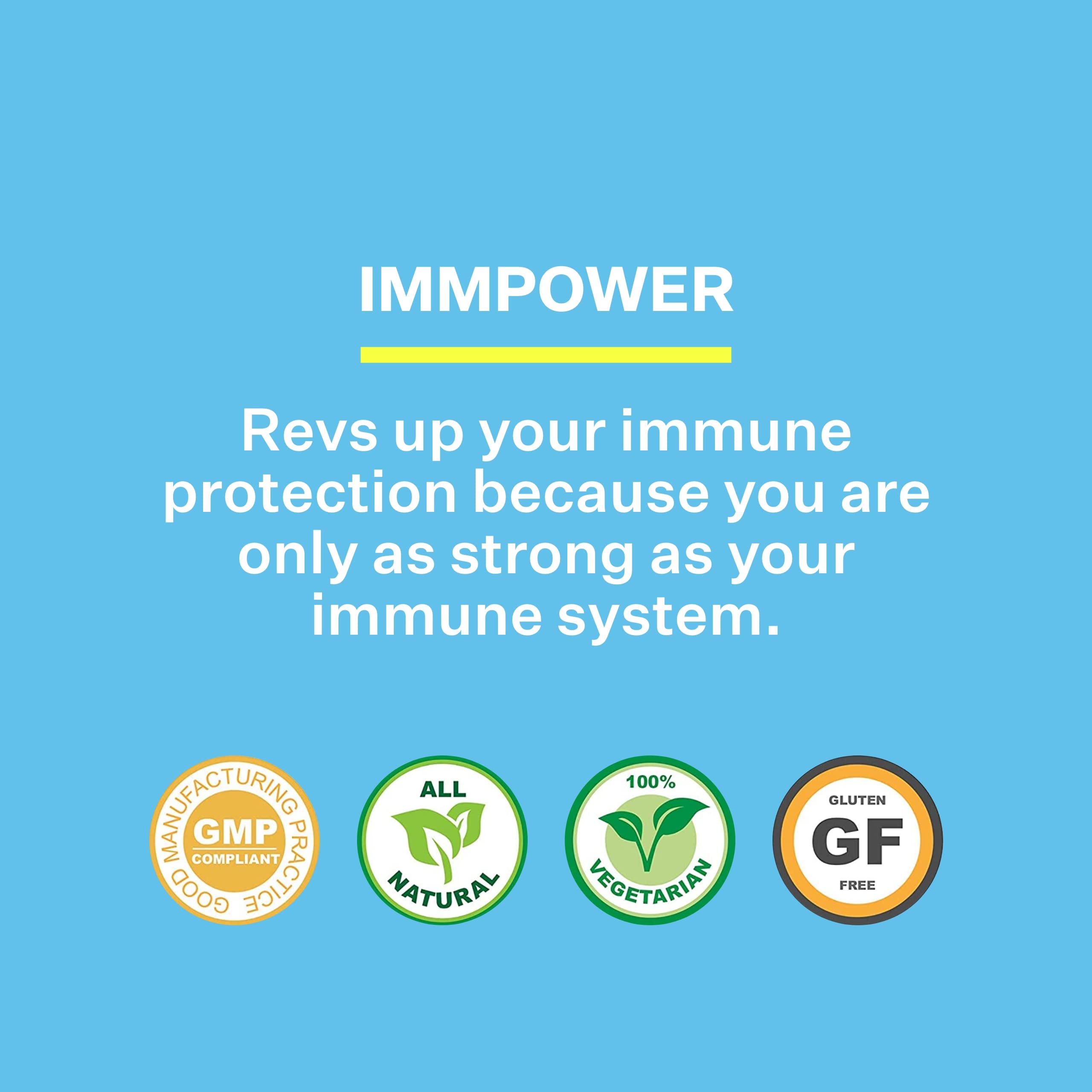 Graphic illustrating immune support