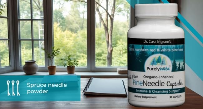 Natural immune support ingredients displayed