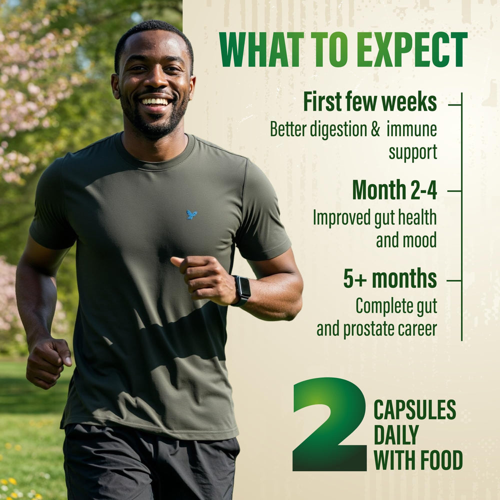 Immune health support probiotic for men