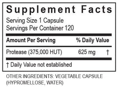 Non-GMO protease 375K enzyme blend supporting immune health