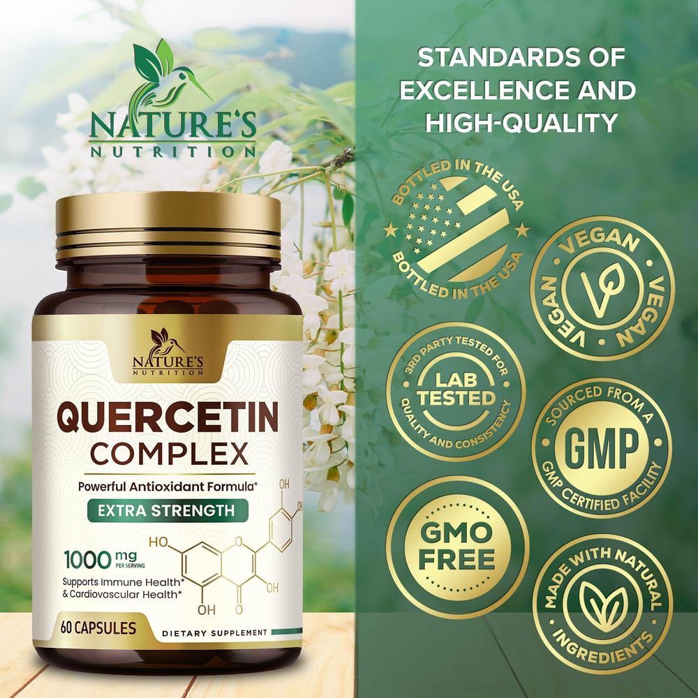 Quercetin immune and respiratory support