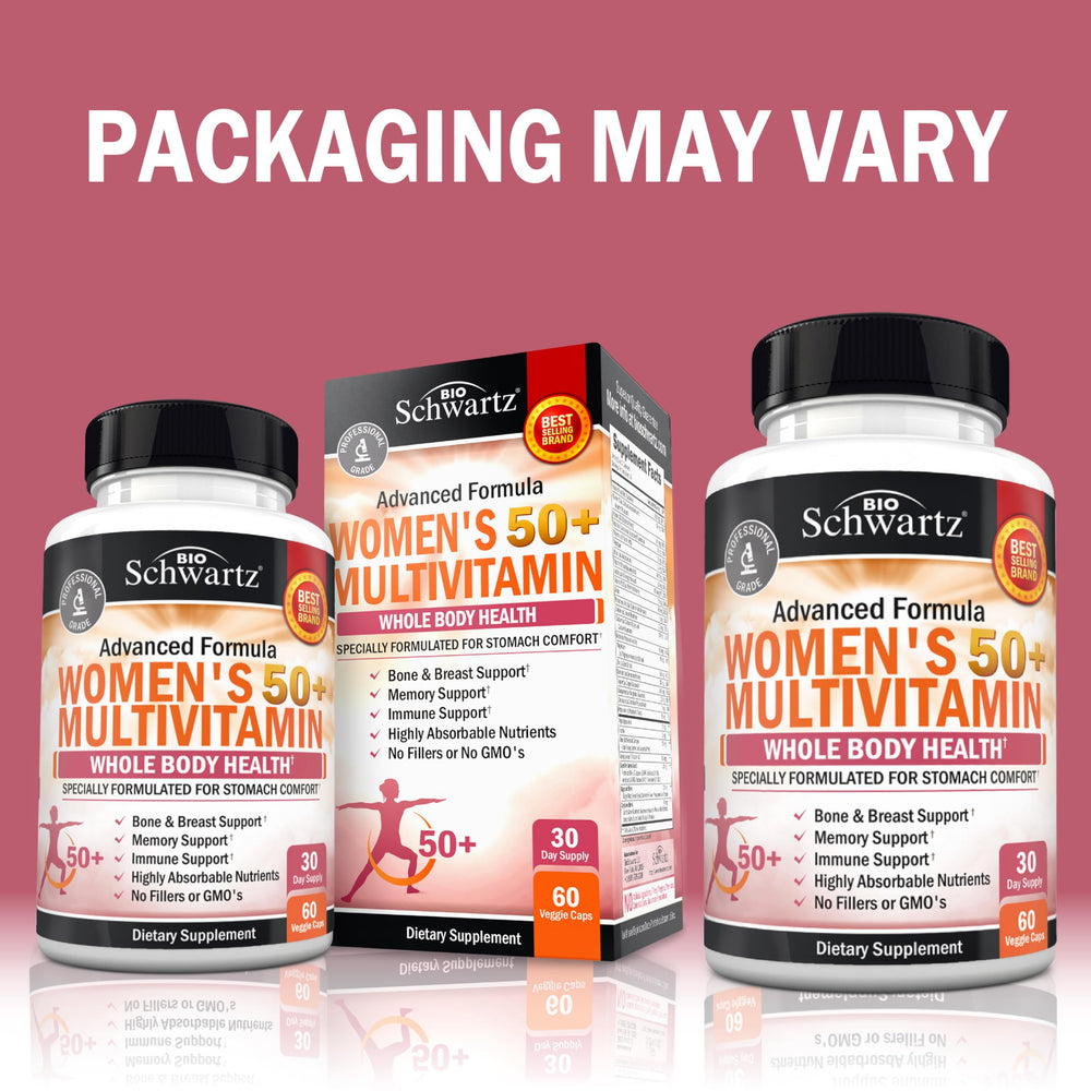 Immune support for women 50+ with vitamins C and D