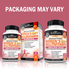 Immune support for women 50+ with vitamins C and D