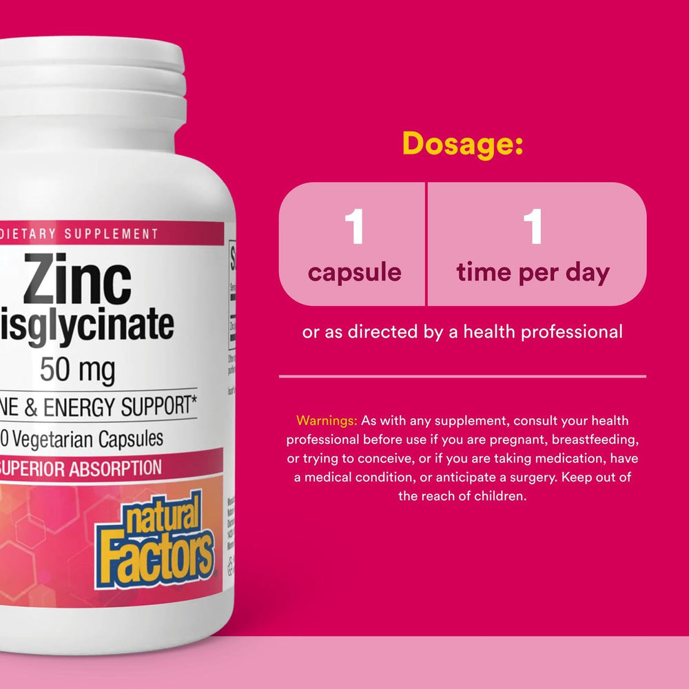 Zinc bisglycinate supporting immune function