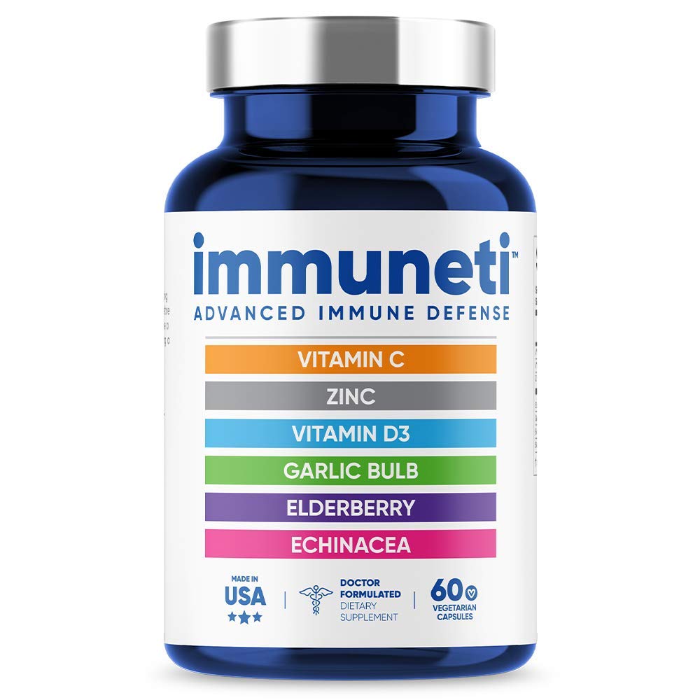 Immuneti Advanced Immune Defense bottle and packaging