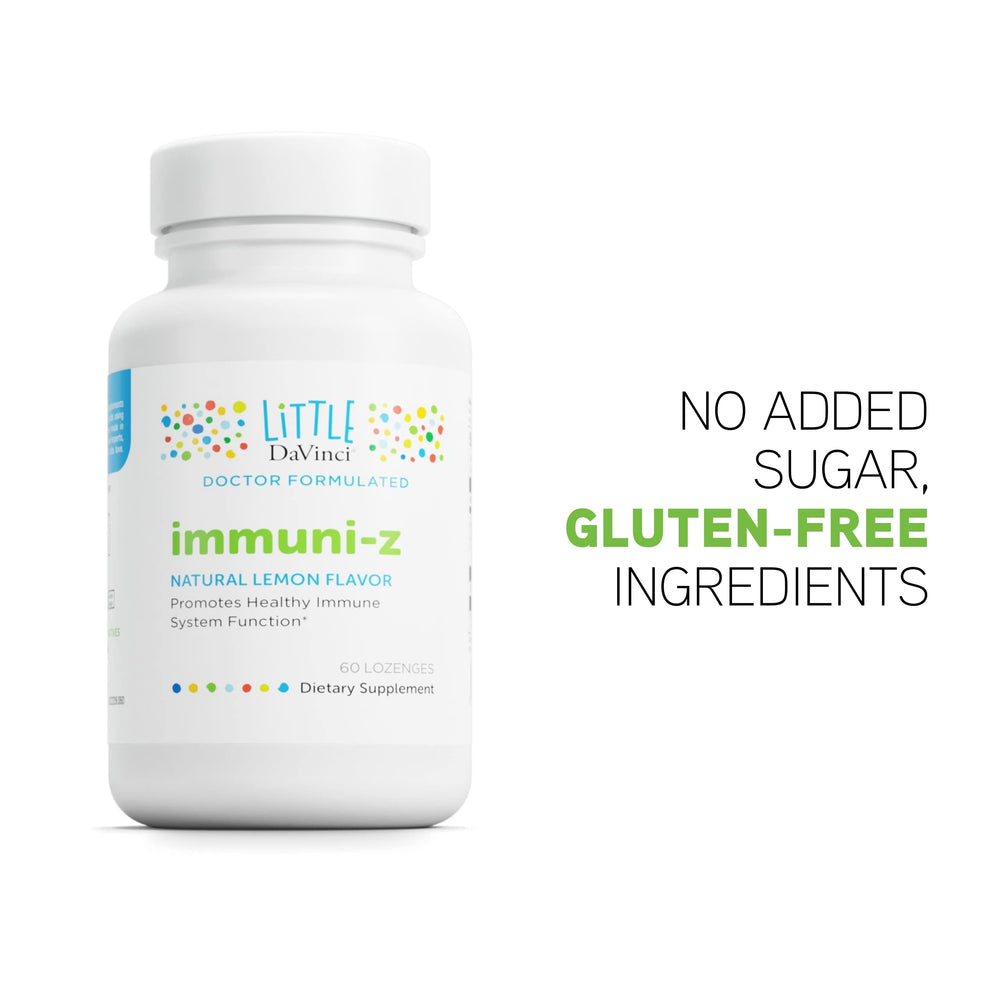 Ingredient panel showing zinc citrate and zinc gluconate