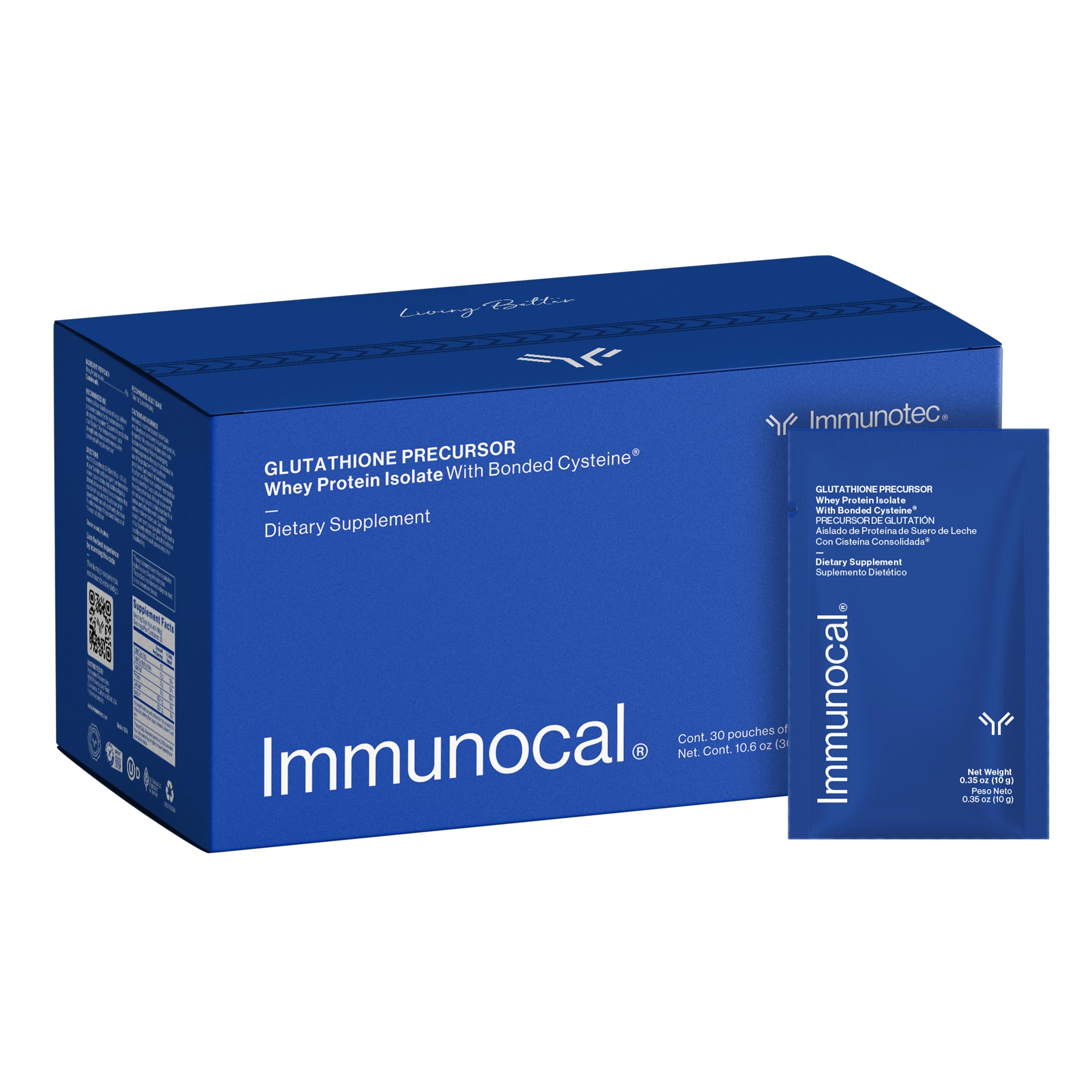 Immunocal Glutathione Precursor bottle with label visible