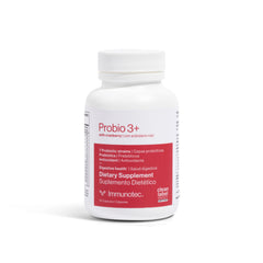 Immunotec PROBIO 3+ with Cranberry bottle on white background