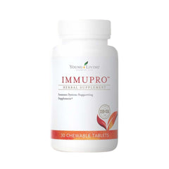 ImmuPro 30 chewable tabs bottle front - Young Living