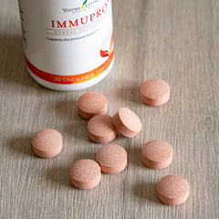 ImmuPro 30 chewable tabs label close-up