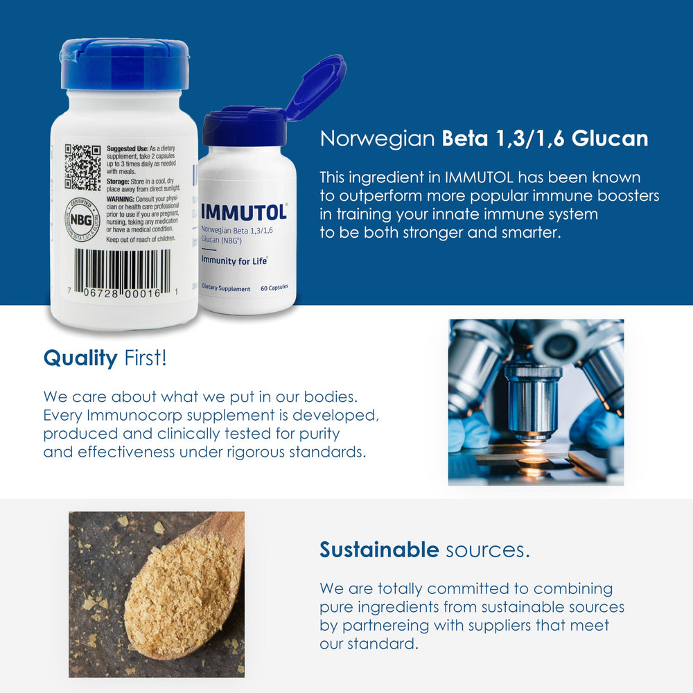 Graphic illustrating immune support and wellness