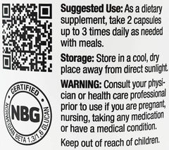 Immutol product image with Norwegian Beta-1,3/1,6-Glucan (NBG) emphasis