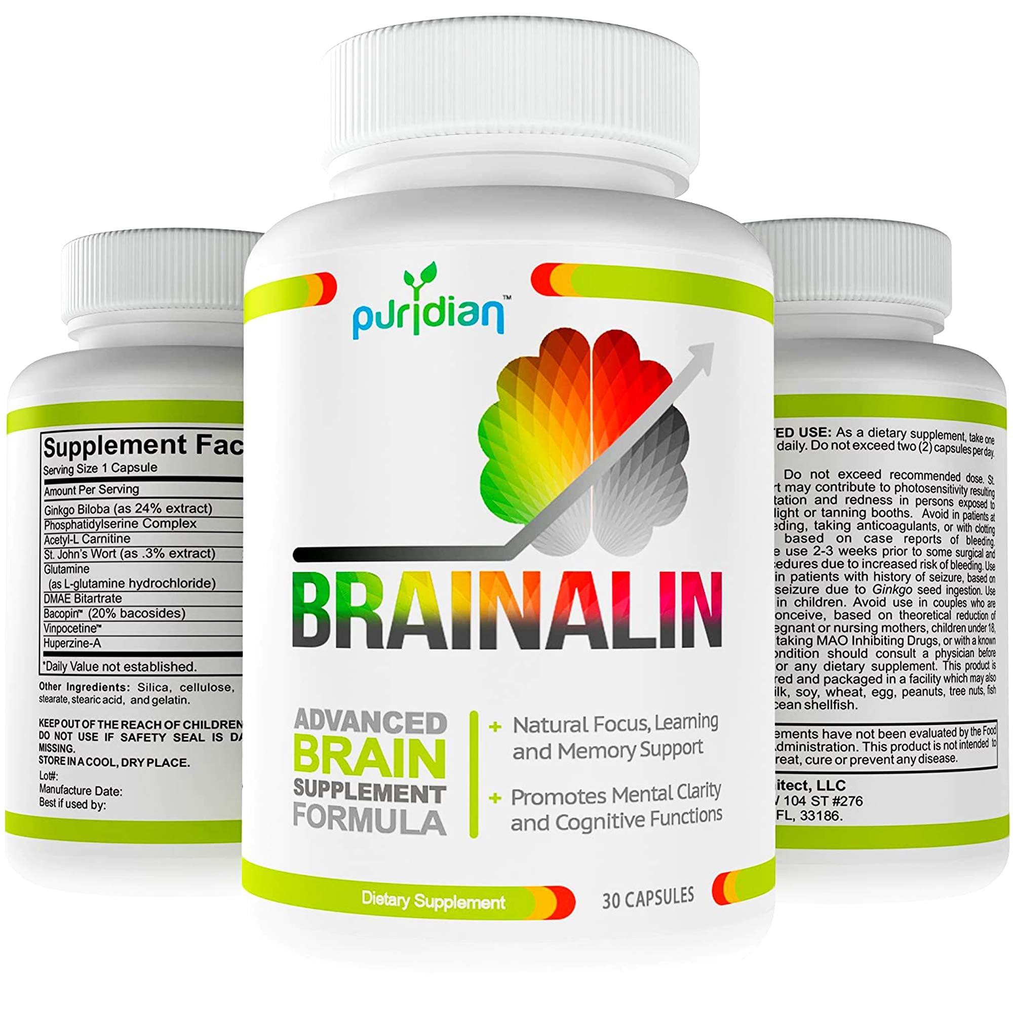 Independently tested purity seal on supplement packaging
