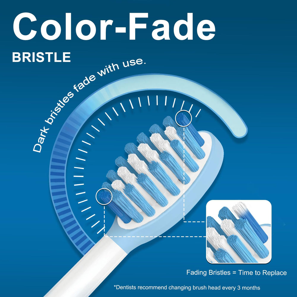 Indicator bristles fading to signal replacement