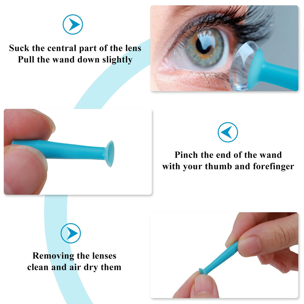 Individually packaged lens removal tools