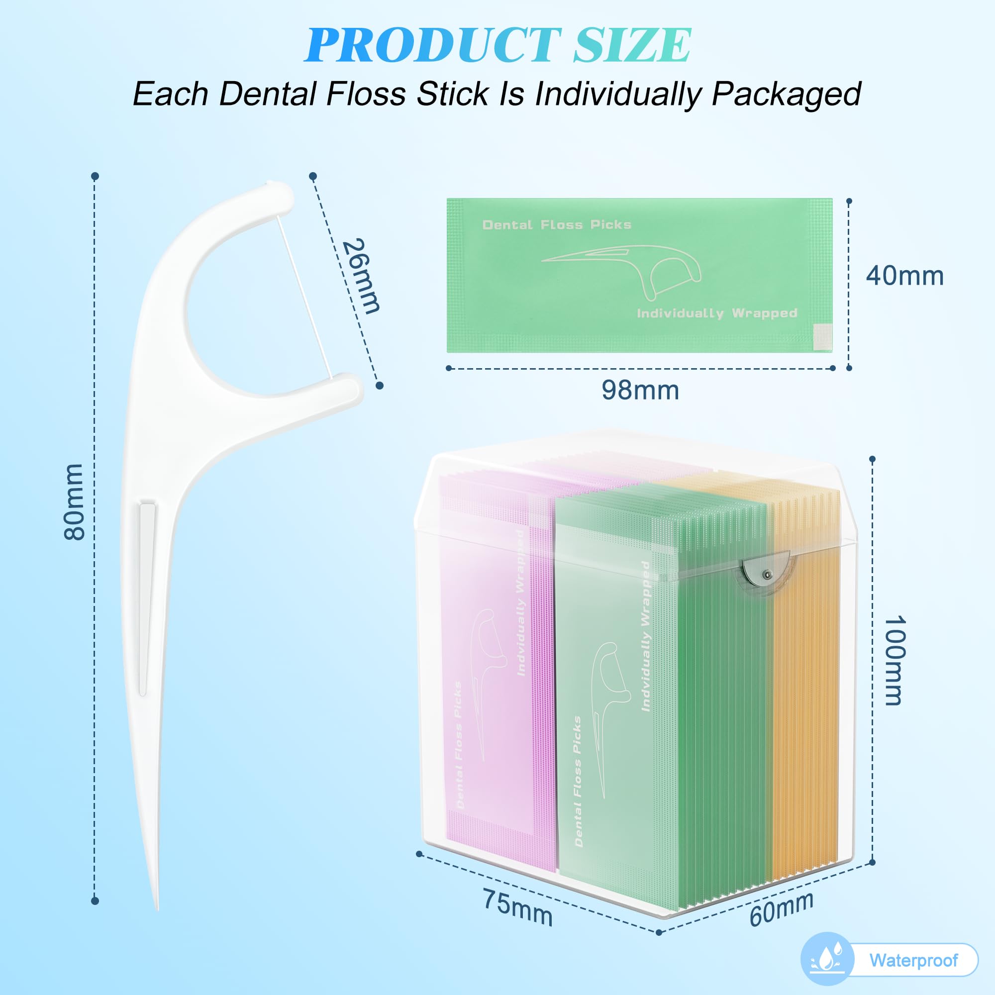 2-case travel pack for on-the-go oral care
