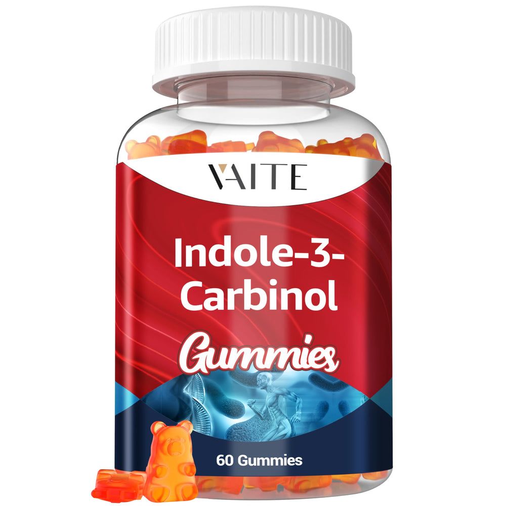 Front view of Indole-3-Carbinol 400mg Gummies bottle