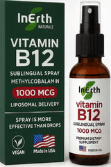 Hero image for InErth Liposomal Vitamin B12 Liquid Drops 1 oz