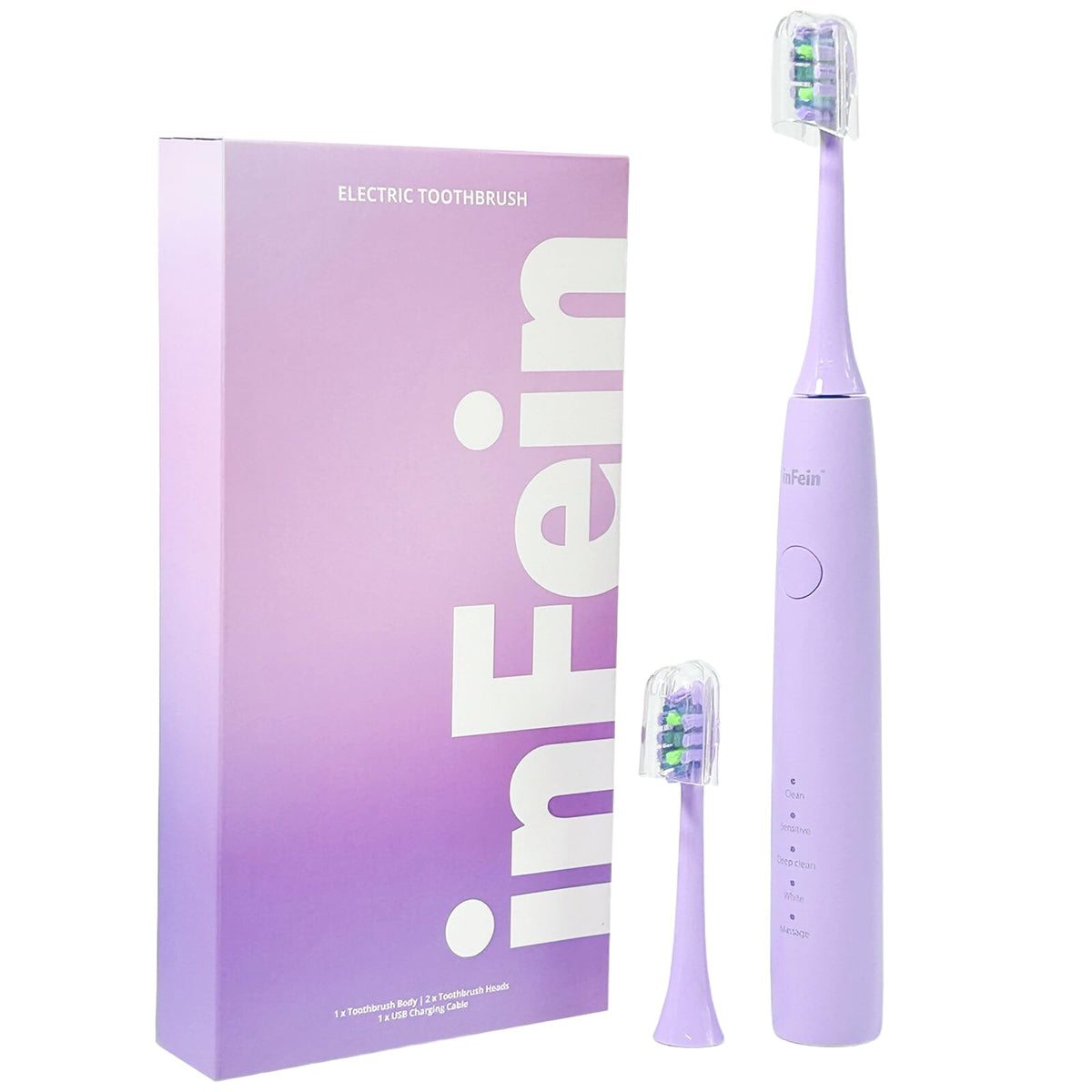 Front view of the inFein Electric Toothbrush