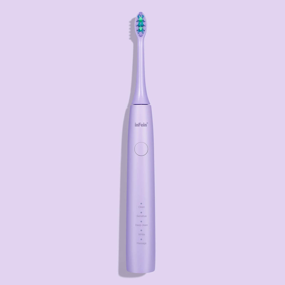 Built-in timer for optimal brushing duration