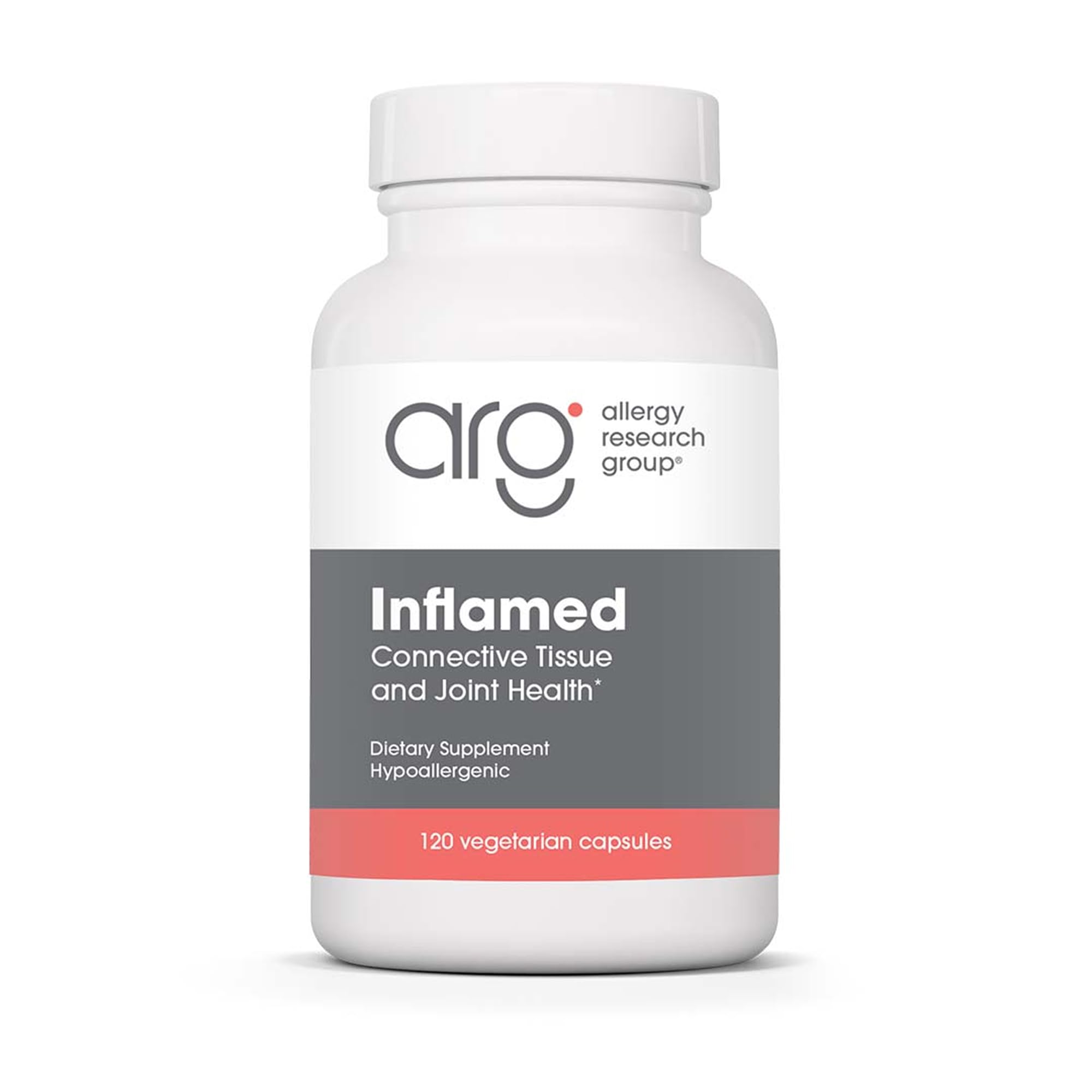 Bottle of Allergy Research Group InflaMed Joint Health supplement