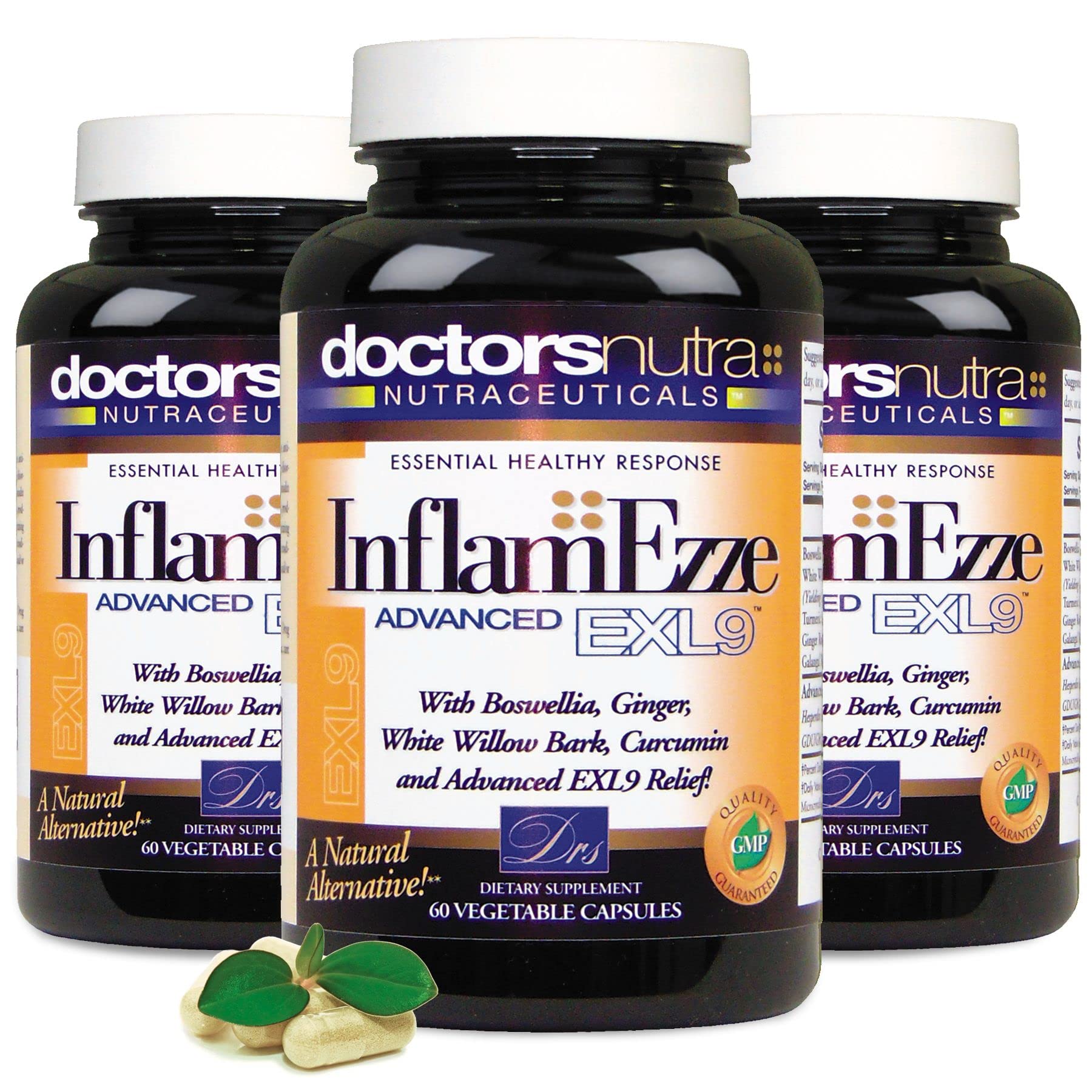 InflamEzze pack of 3 bottle with 180 capsules