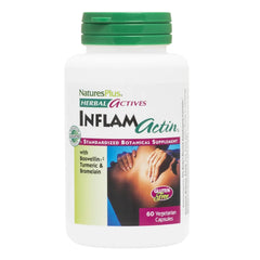 InflamActin 60 vegetarian capsules bottle