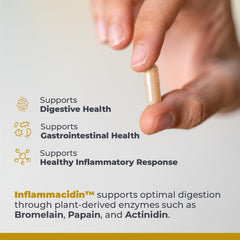 Vegan-friendly digestive enzymes supplement