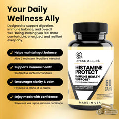 Advanced Diamine Oxidase (DAO) enzyme capsules