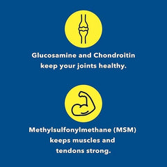 Ingredient blend: Glucosamine, Chondroitin, and MSM