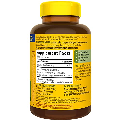 Supplement facts and ingredients label