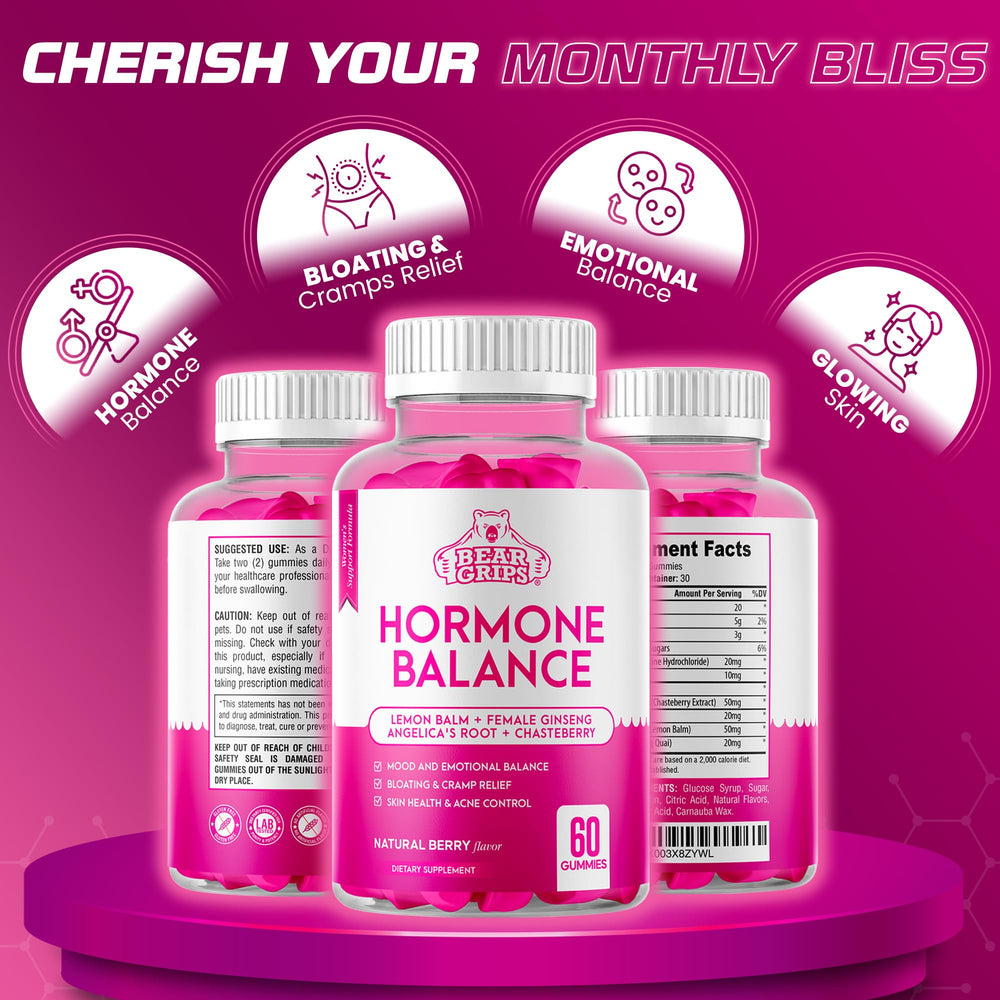 Chasteberry, Dong Quai, and Vitamin B6 ingredients