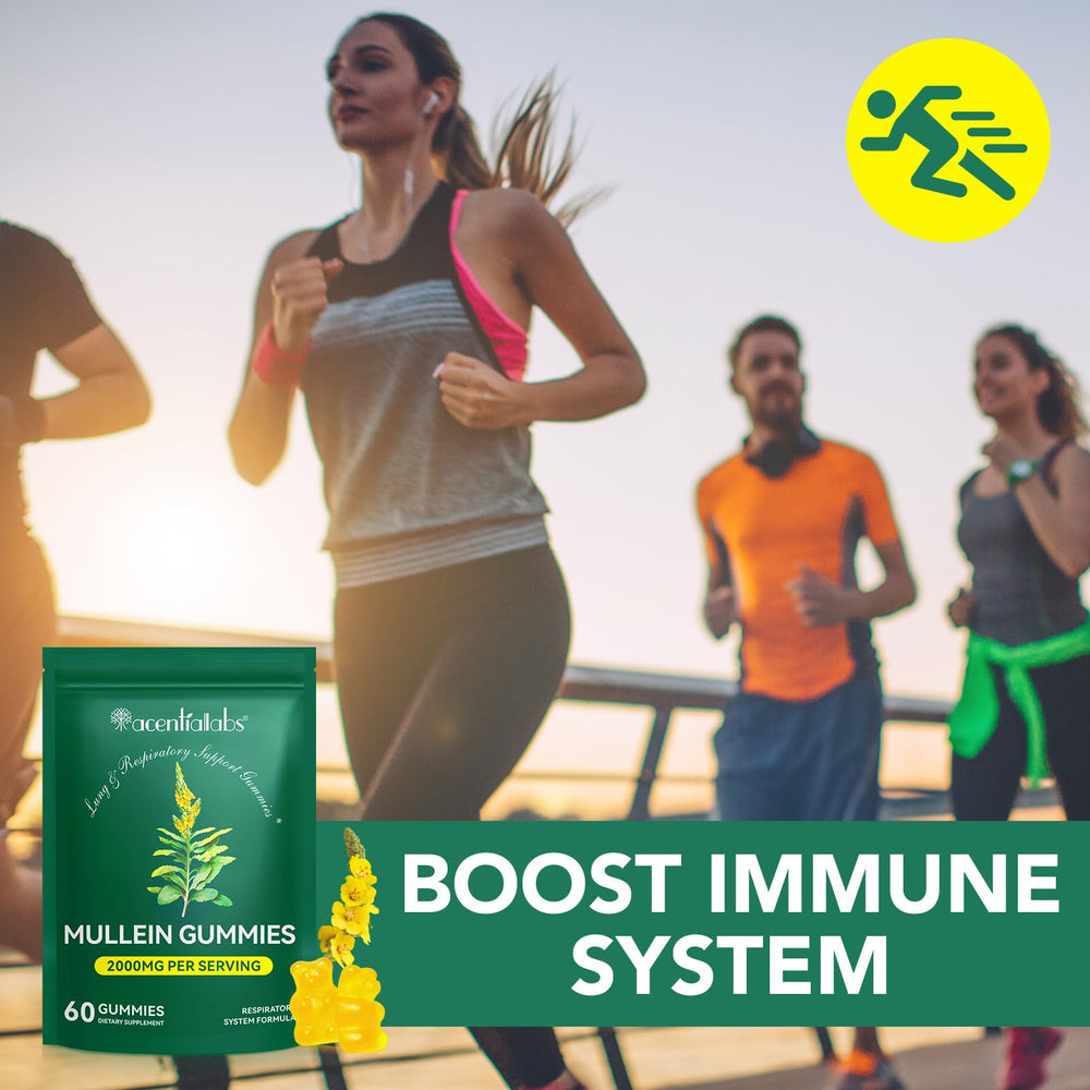Ingredients and supplement panel for mullein gummies