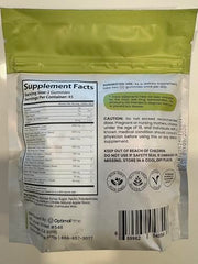 Close-up of key ingredients: Sea Moss, Black Seed Oil, Ashwagandha, Turmeric