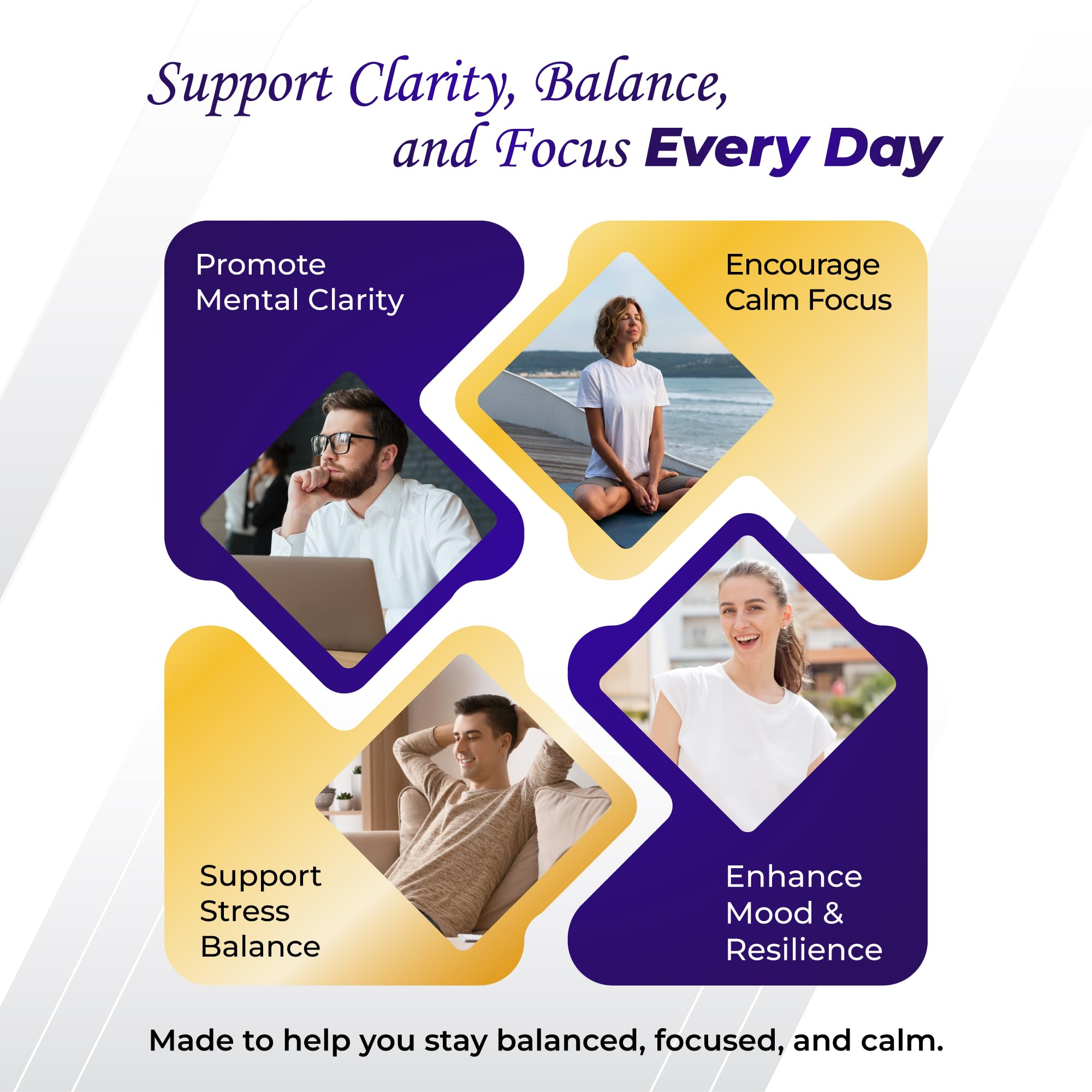 Boosting ingredients: vitamin B1, B6, B12 and magnesium