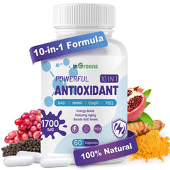 inGreens 10-in-1 Antioxidants bottle front