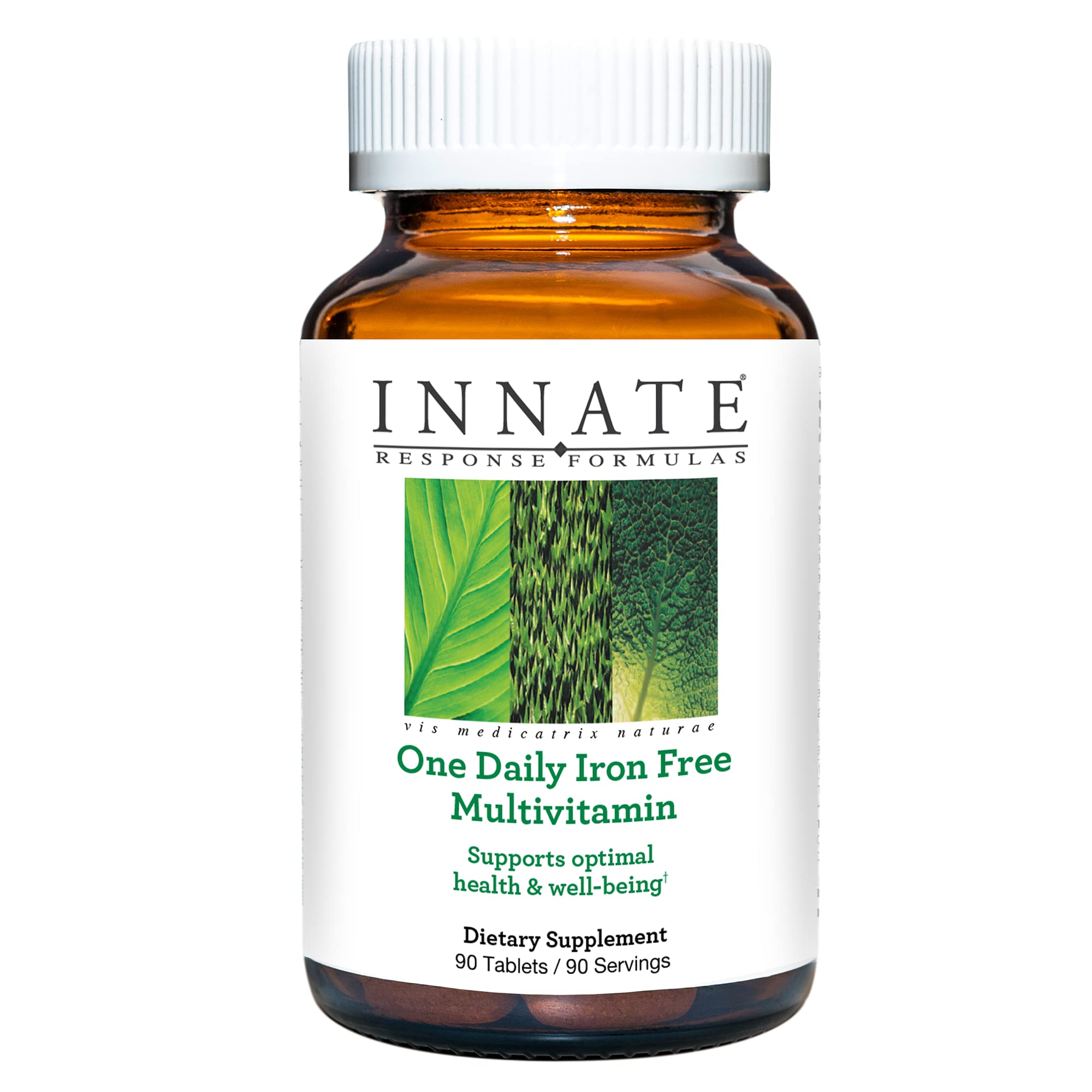 INNATE One Daily Iron-Free Multivitamin bottle label