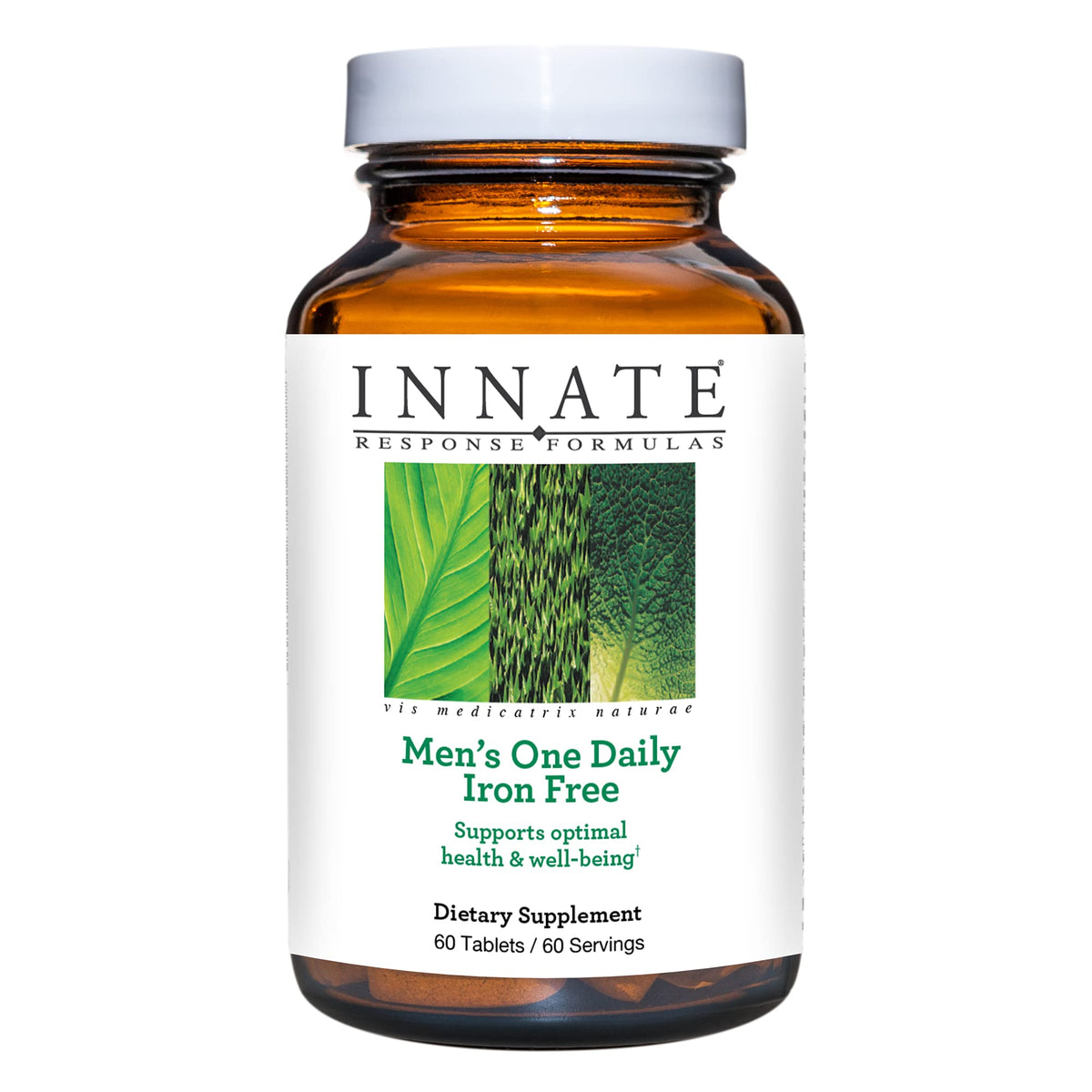 Product image of INNATE Response Formulas Men's One Daily Iron Free multivitamin bottle