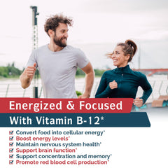 Methyl B12 sublingual dissolves on tongue delivering energy