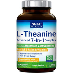Innate Vitality front packaging showing supplement bottle and branding for clear identification and trust