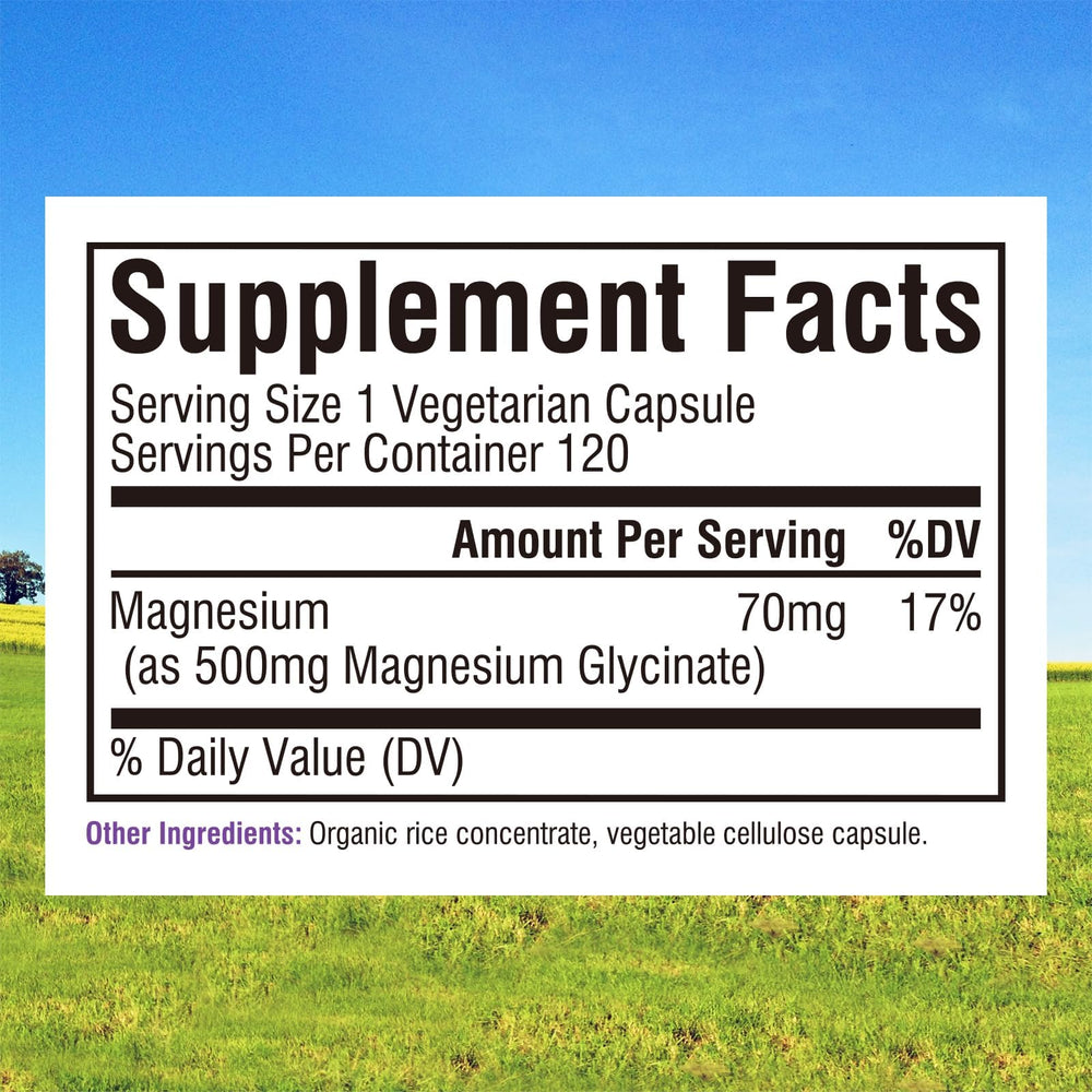 Innate Vitality Magnesium Glycinate capsules easy to swallow for everyday use.