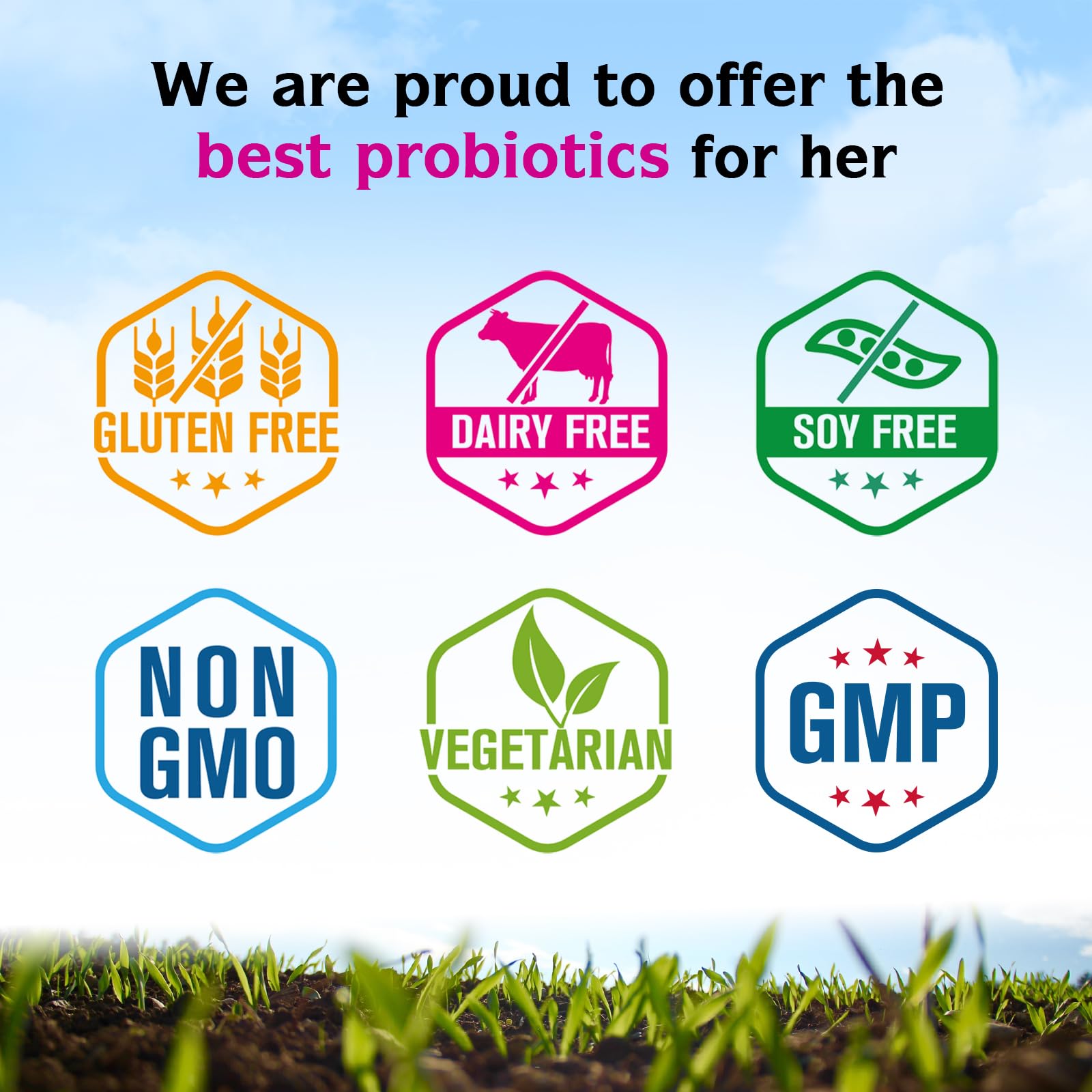 USA-made GMP certified facility seal